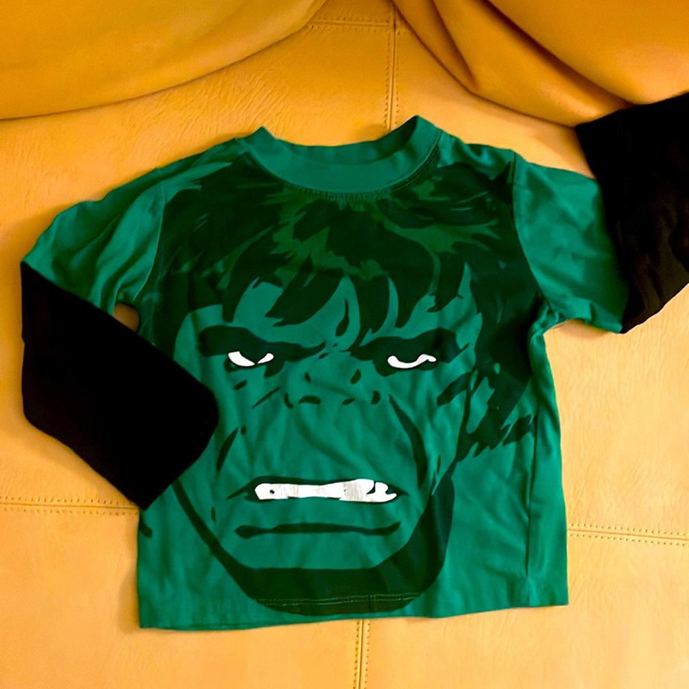 2T Marvel Hulk long sleeve shirt boys or girls